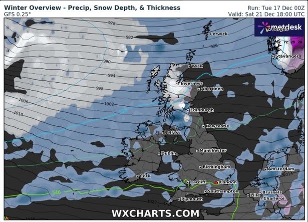 “2024年最黑暗的一天”，英国遭遇长达300英里的暴风雪