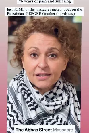 Nadia Sawalha说:“我不怕亲巴勒斯坦的电视黑名单,我需要为我父亲说话。