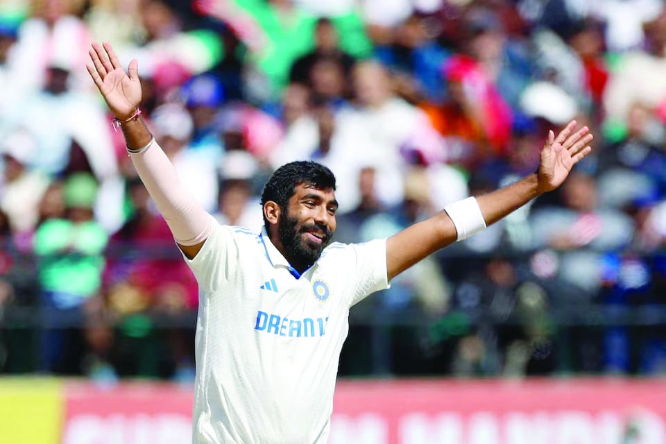 Jasprit Bumrah被评为ICC男子2024年度板球运动员