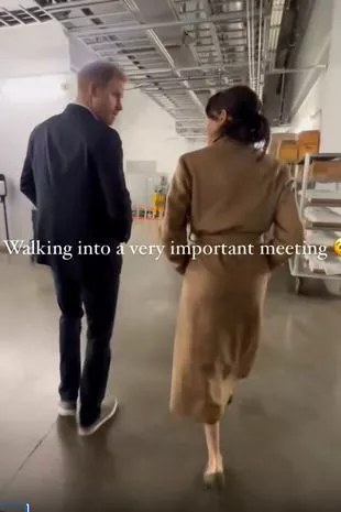 梅根·马克尔在不可征服运动会期间调侃与哈里王子“非常重要的会面”