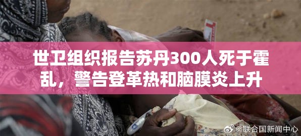世卫组织报告苏丹300人死于霍乱，警告登革热和脑膜炎上升